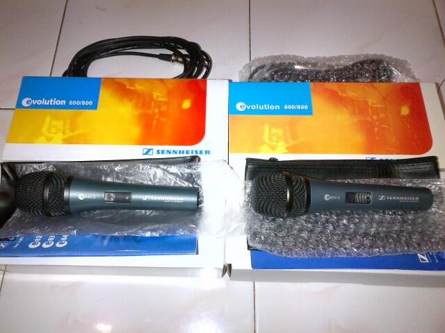 Microphone Sennheiser E835s dan E845s @190rb