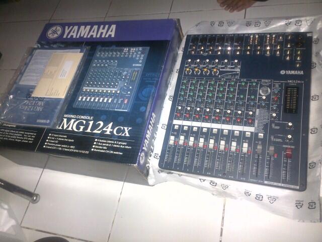 Mixer Yamaha MG124cx dan MG82cx new