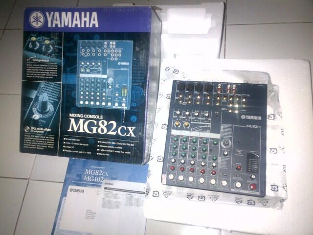 Mixer Yamaha MG124cx dan MG82cx new