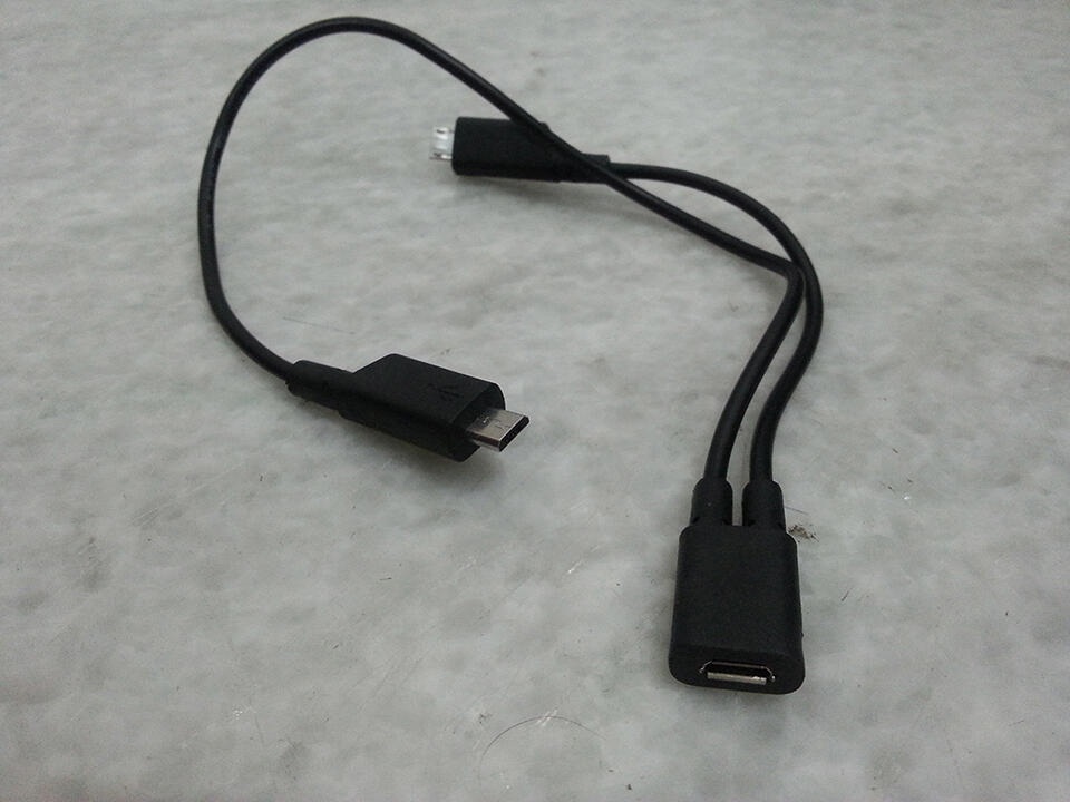 Jual KABEL DATA 2 in 1 (MICRO USB to 2 MICRO USB)