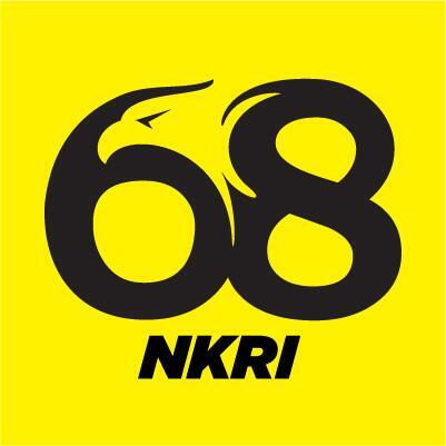 Logo HUT Ke-68 RI Versi Gaul