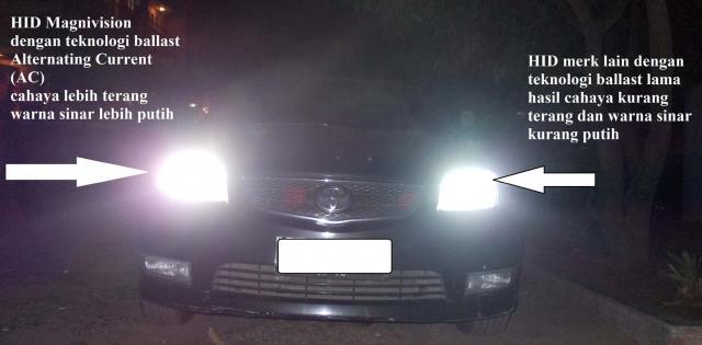 lampu HID MAGNIVISION Free ongkos PASANG, Great HID lamp from Germany