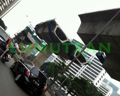 Jalan Layang non-Tol Kp.Melayu-Tanah Abang tidak lama lagi akan rampung (sepertinya)