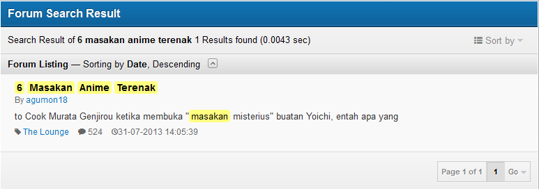 6 Masakan Anime Terenak