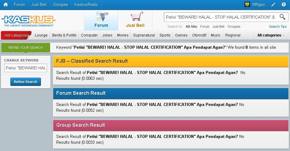 Petisi &quot;BEWARE! HALAL - STOP HALAL CERTIFICATION&quot; Apa Pendapat Agan?