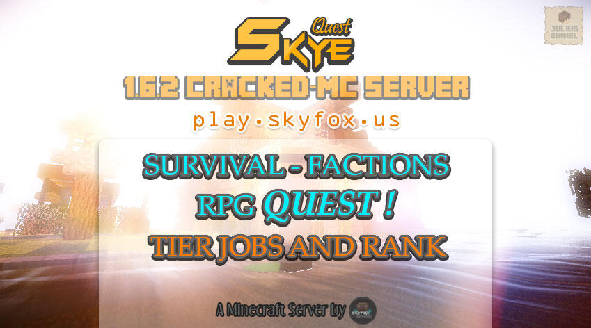 &#91;Official&#93; Skye 4.0 Dev | Indonesian Minecraft Cracked Server