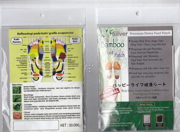 Koyo Bamboo SILVER Foot Patch Detox--Paling Murah se Kaskus RAYA