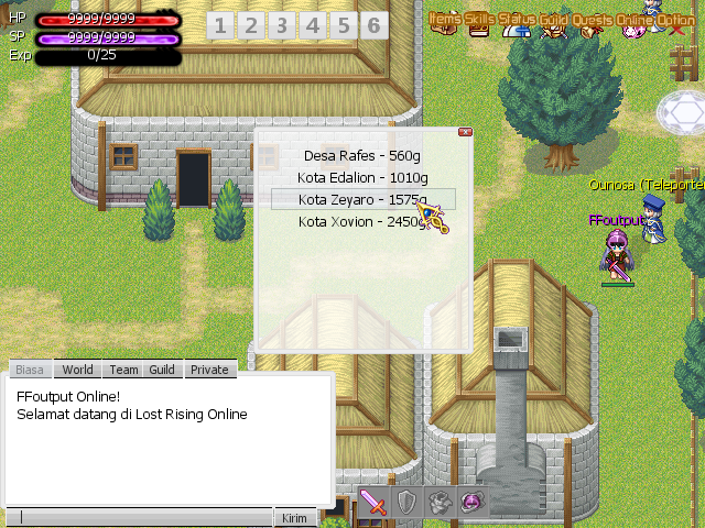 &#91;WIP&#93;&#91;RpgMaker&#93; Lost Rising Online