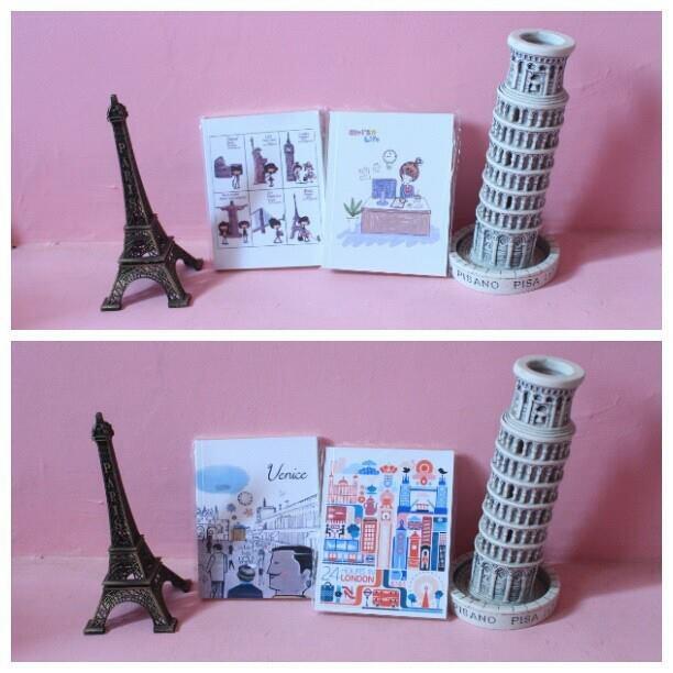 Notes Book w/ Custom Desain + Unik