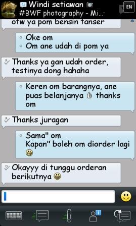 Feedback dan Testimonial penjual jam tangan dan kacamata N*CeQ.