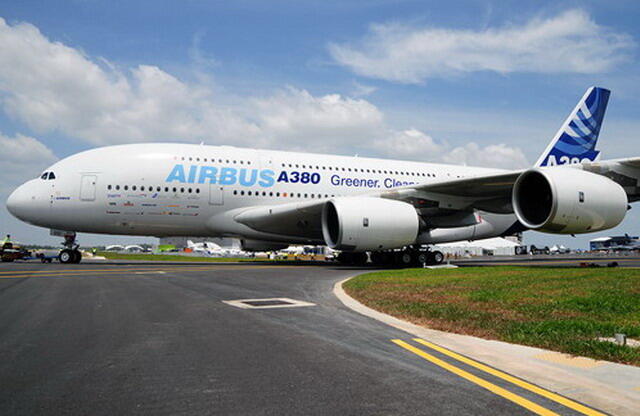 Ohh,,,di Indonesia ternyata AIR BUS hanya bisa mendarat di sini.