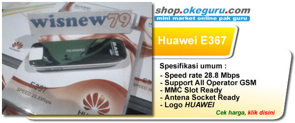 Modem Huawei E173 "Habisin Stok" | Modem Cimahi
