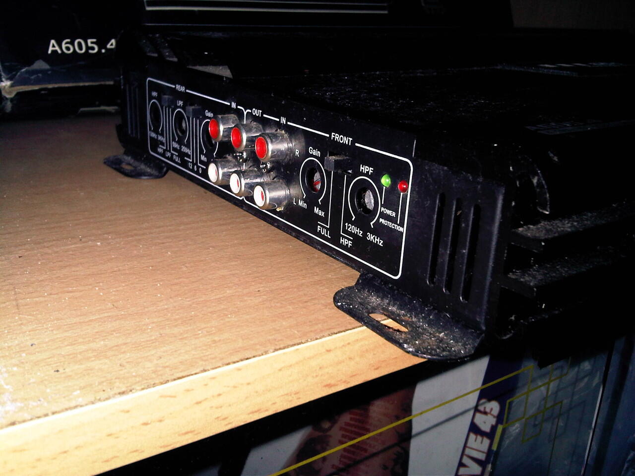 WTS Power Amp' ADS 8000w 4 channel & subwoofer Pegasus Gold 12"
