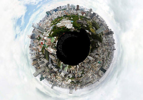 Menikmati Tokyo dalam Foto Panorama 600.000 Pixel