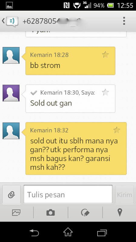 sold out adalah...