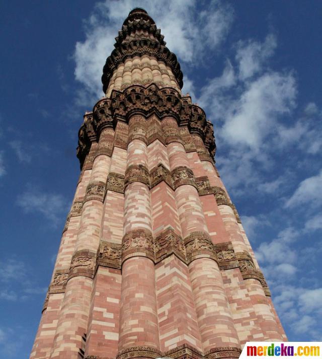 Qutub Minar, menara tertinggi di India berusia 1.000 tahun