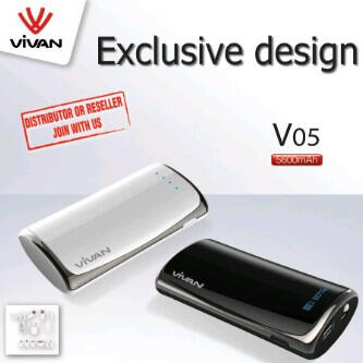 Powerbank Vivan V05 5600mAh CUMA RP.270.000