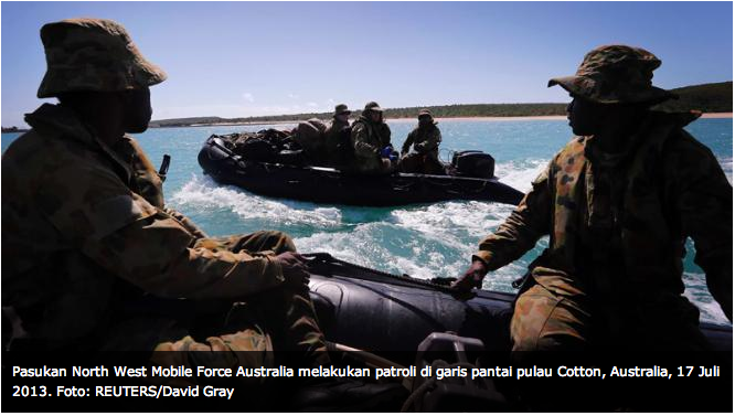 NORFORCE Pasukan penjaga perbatasan Australia.