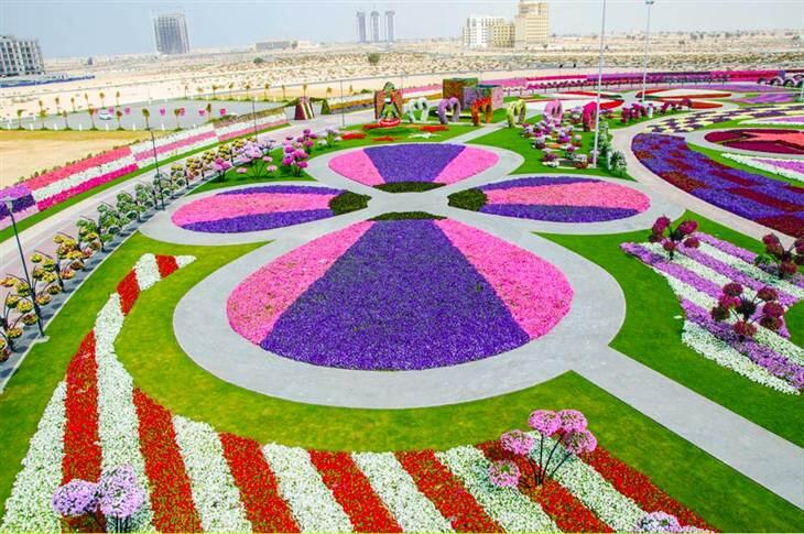 &#91;PIC&#93; Dubai Miracle Garden Taman Bunga Terbesar Di Dunia Yang Indah