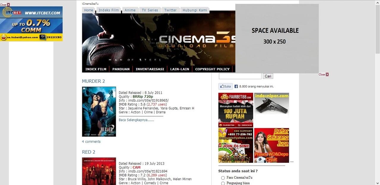 Ini Dia Website Download Film Gratis yang User Friendly gan....!