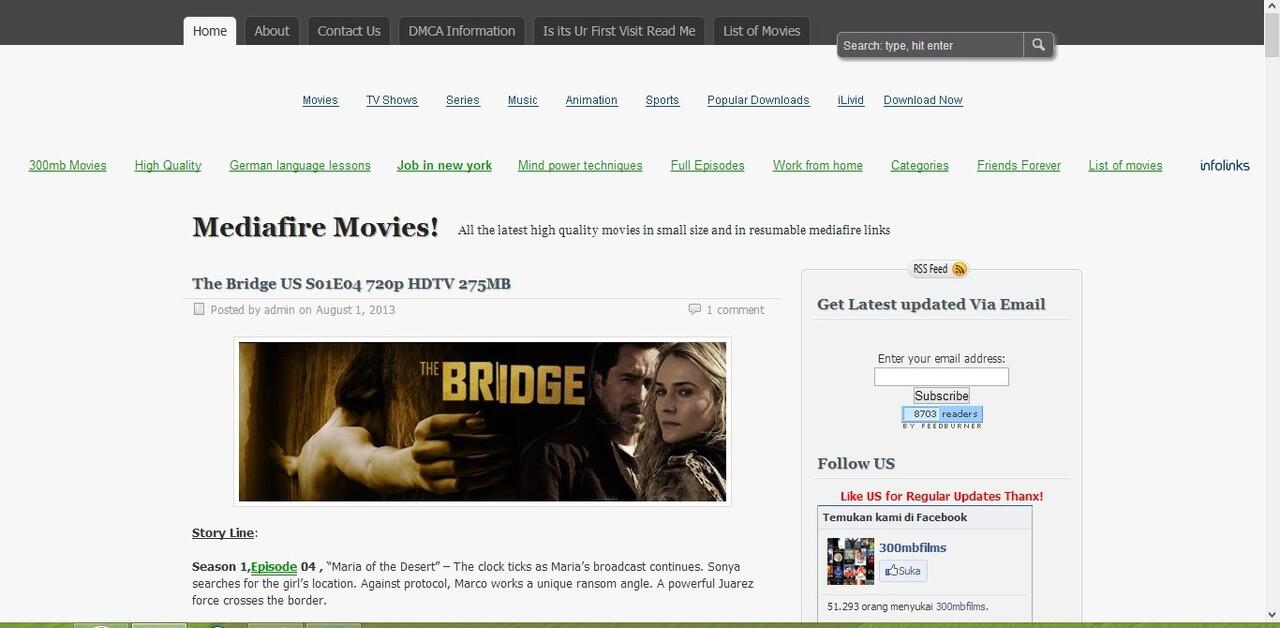 Ini Dia Website Download Film Gratis yang User Friendly gan....!