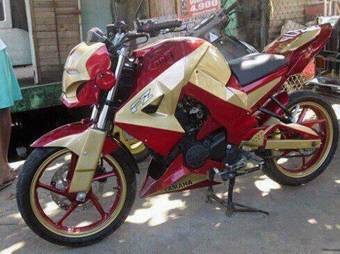 Modifikasi Motor ala IRON MAN By. Presile Saraza