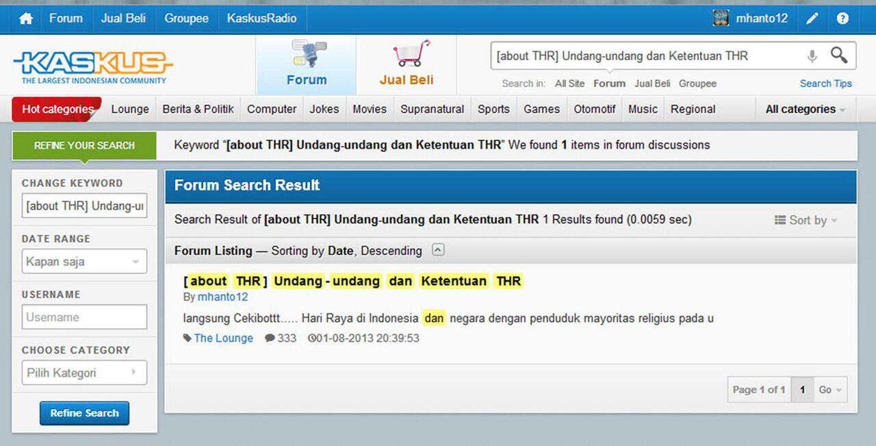 &#91;about THR&#93; Undang-undang dan Ketentuan THR