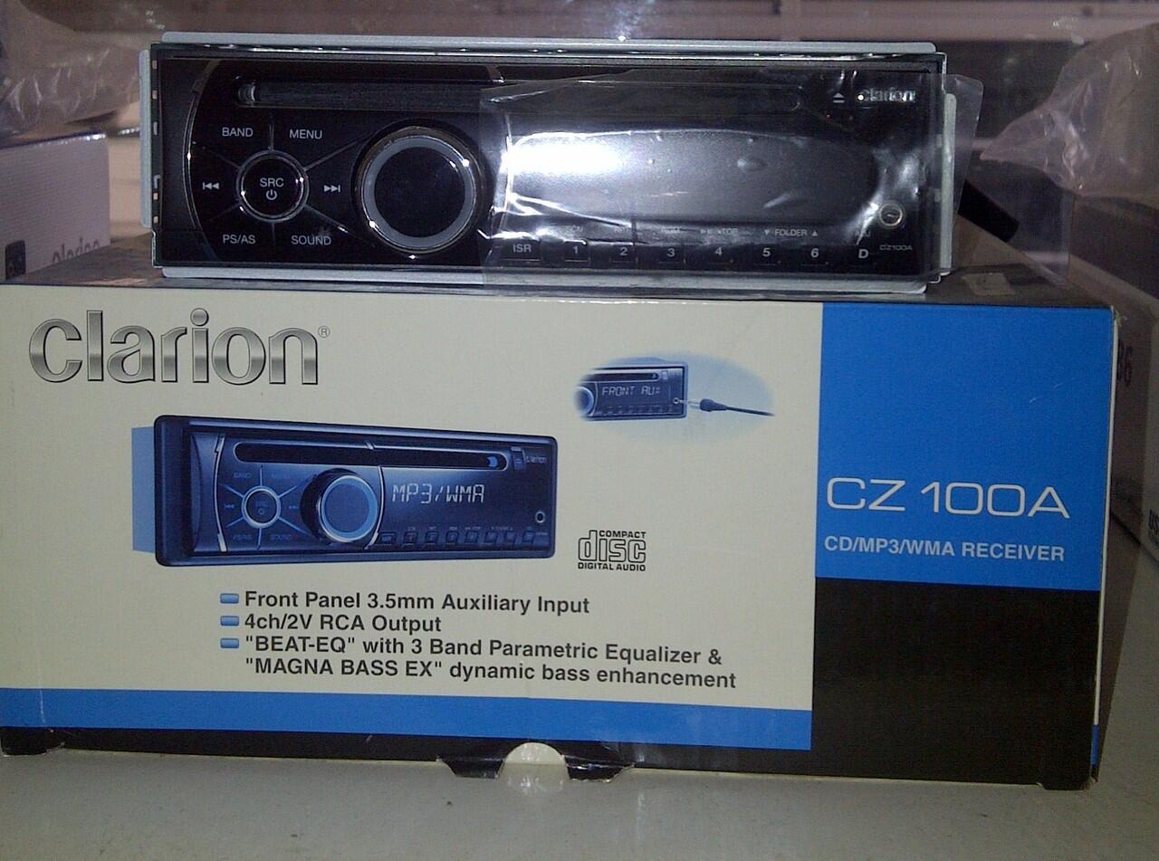 Jual Head Unit Clarion CZ 100A