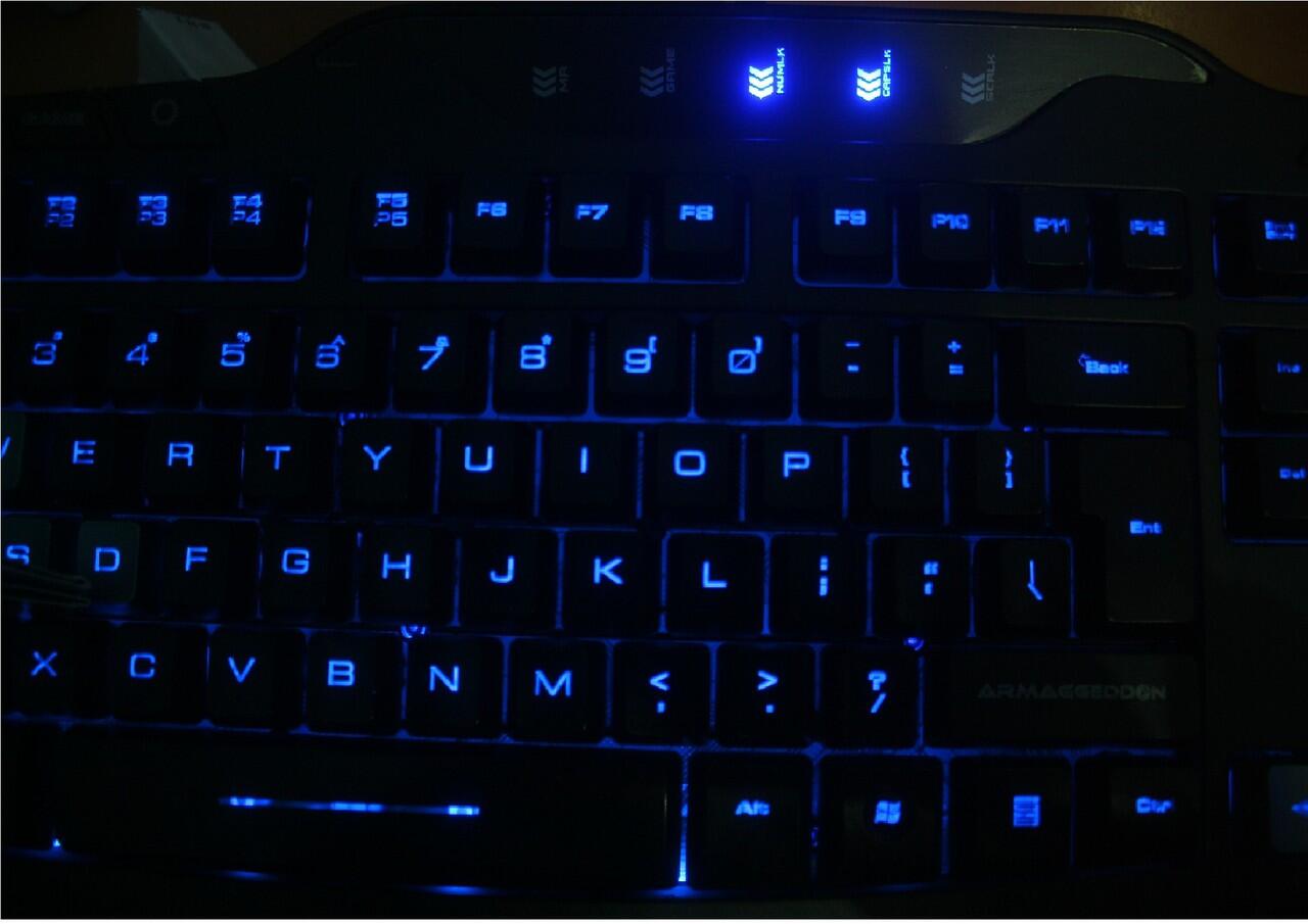 GAMING KEYBOARD ARMAGEDDON TARANIS KAI-13