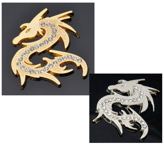 Emblem Stiker 3D Gecko