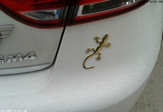 Emblem Stiker 3D Gecko