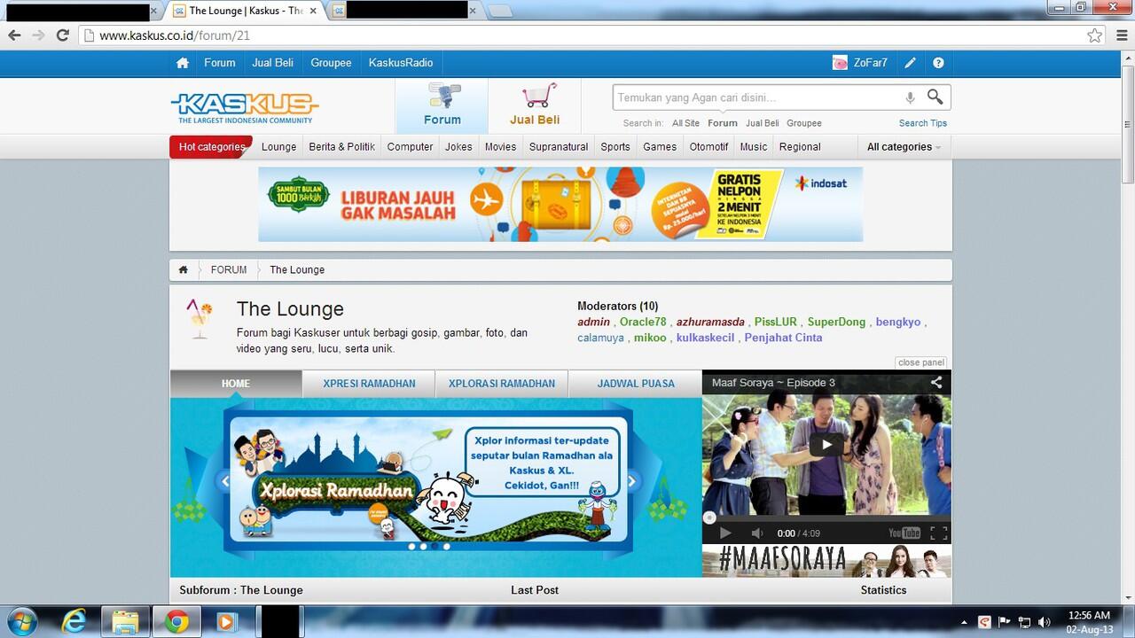 Baru aktif ngaskus lagi, eh baru sadar ada yg beda