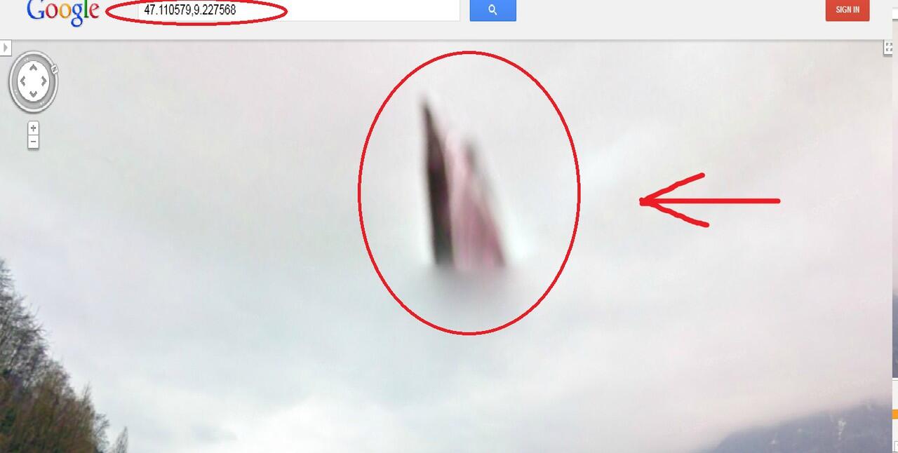 Fenomena aneh Demon Angel di Google maps street view 