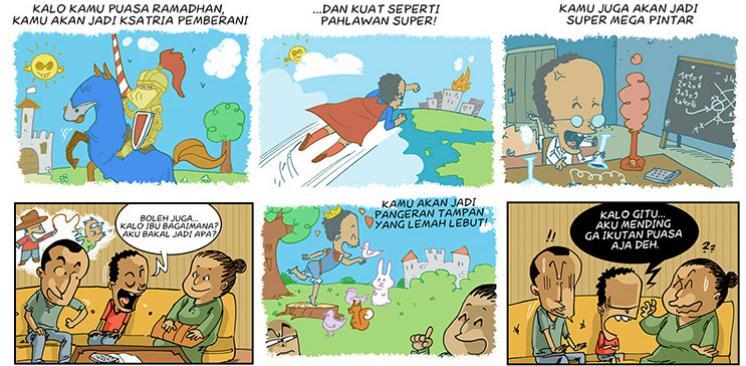 yang puasa masuk sini dijamin bisa menghibur
