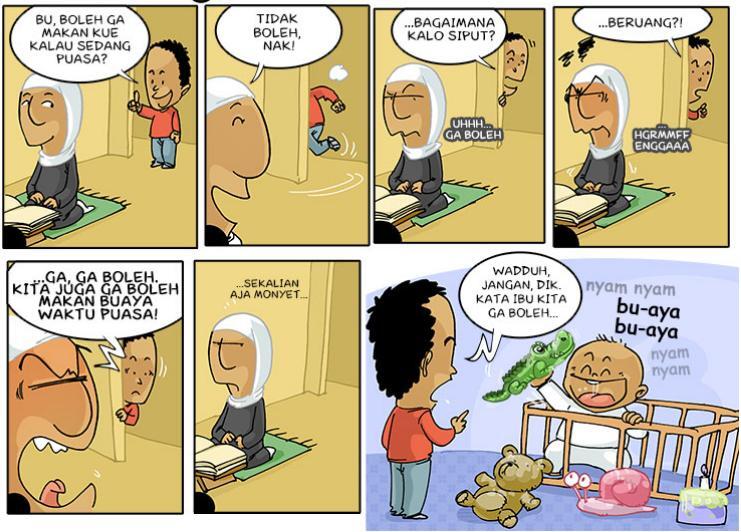 yang puasa masuk sini dijamin bisa menghibur
