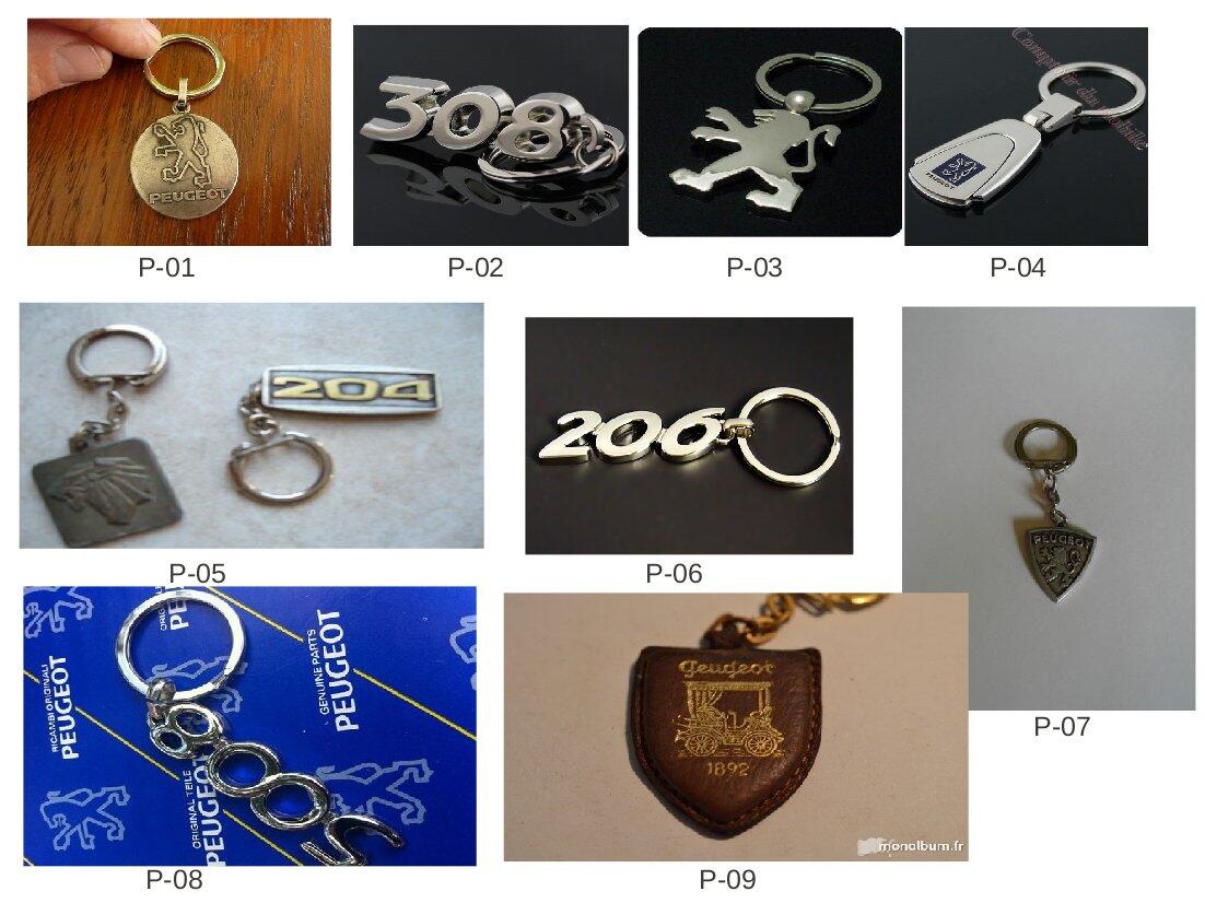 Gantungan Kunci Peugeot ORI Prancis (France)