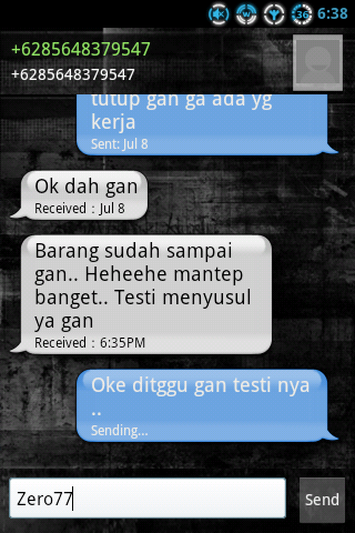 Feedback dan Testimonial Zero77