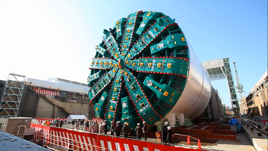 Tunnel Boring Machine (TBM) Alat Pengebor Terowongan Bawah Tanah