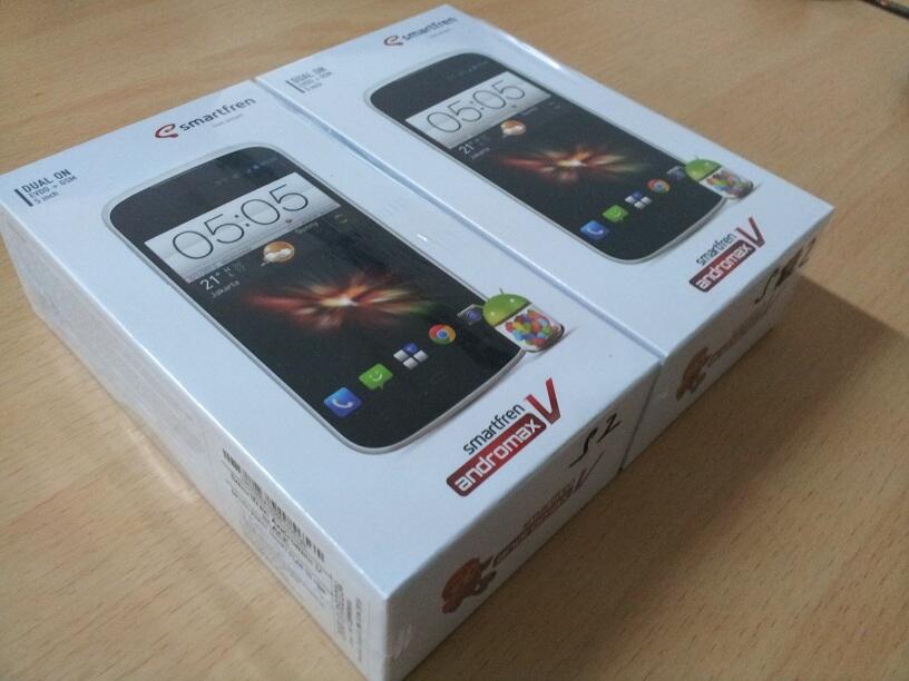 Jual Andromax V Hitam BNIB Garansi Resmi Smartfren