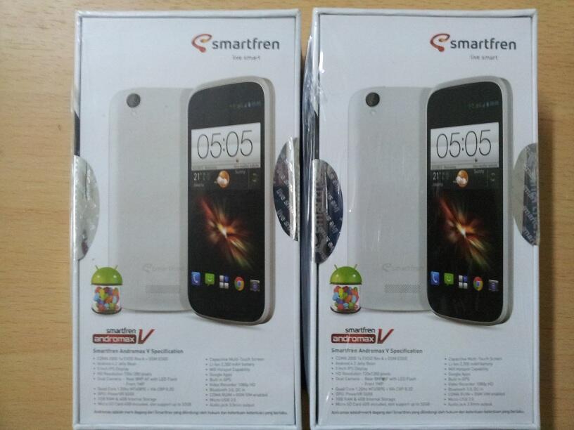 Jual Andromax V Hitam BNIB Garansi Resmi Smartfren
