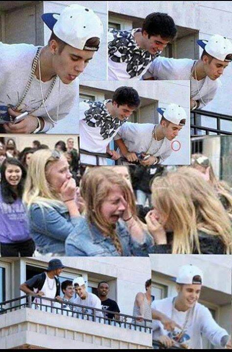 Kelakuan JUSTIN BIEBER!! (pict)