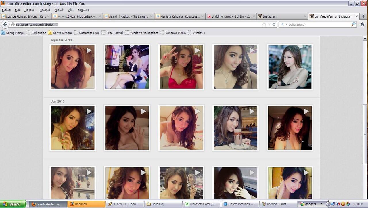 BaiFern Burnfire di Instagram Cewe Ini Diragukan Kewanitaannya... (Picture)
