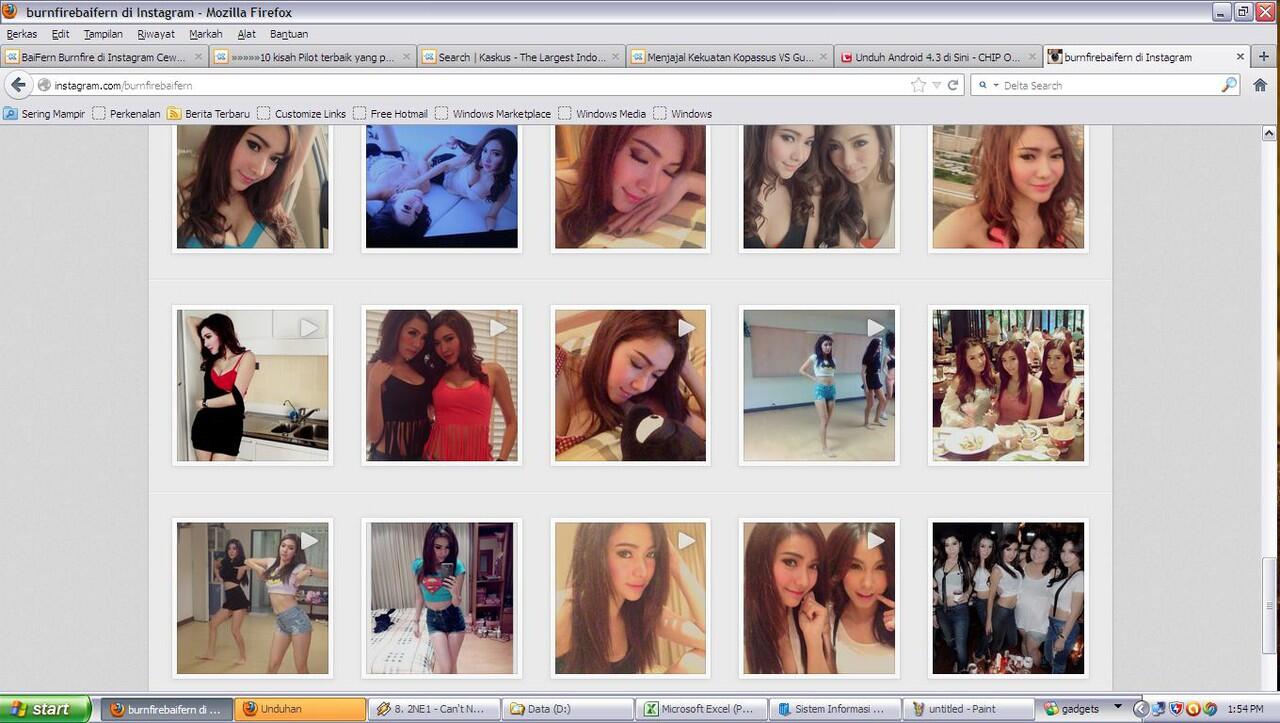 BaiFern Burnfire di Instagram Cewe Ini Diragukan Kewanitaannya... (Picture)