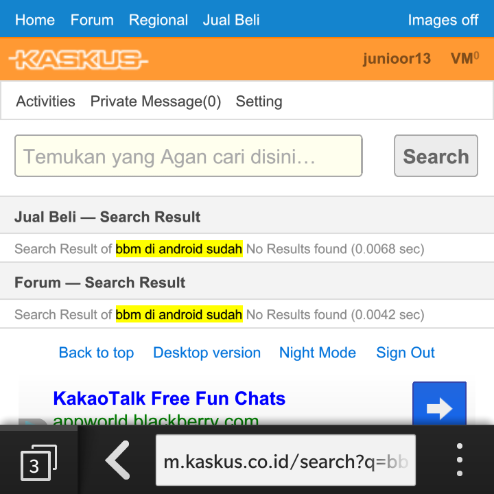 BBM Untuk Android Menampakan Diri