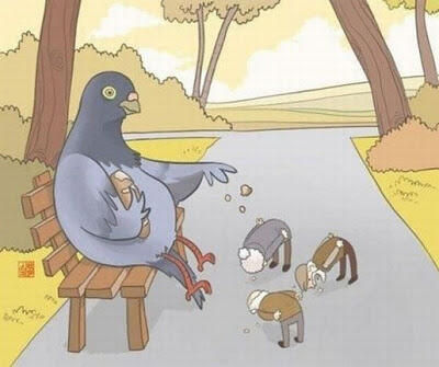 Ketika dunia manusia terbalik, terbalik bagaimana?