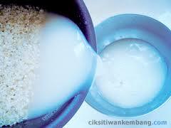 Manfaat air beras utk kecantikan dan obat diare 