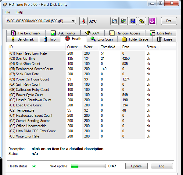 Hardisk Western Digital 500 GB