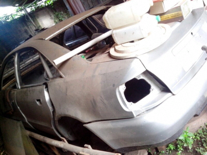BODI + CHASIS AUDI A4 2000 SILVER 7jt SAJA, ANGKUT HARI INI