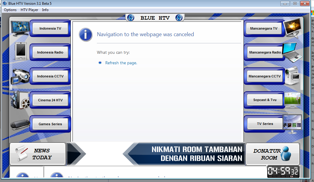 blue htv bermasalah, mohon bantuan newby