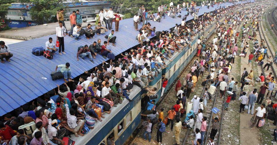 &#91;Lebih Parah&#93; Tradisi mudik di Bangladesh